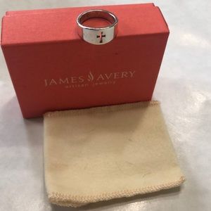 James Avery Cross Cut-Out Ring